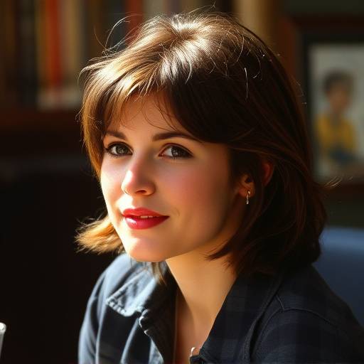 Sophie Marceau sur le tournage du film 'La Boum' en 1980